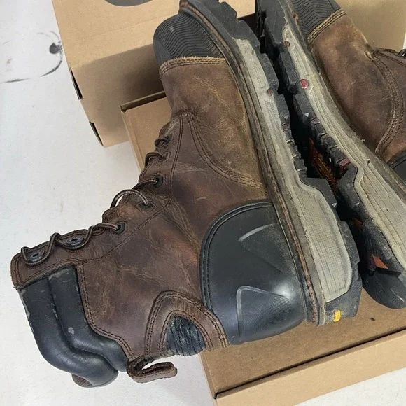 Justin Warhawk 8 Work Boots Waterproof Comp Toe Mens Size  display picture 2